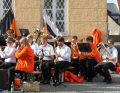 Tolles Kapellplatzkonzert der Kolpingkapelle Mering bei strahlendem Sonnenschein