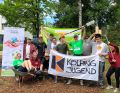 Die Diözesanleitung der Kolpingjugend Augsburg bei der Kolpingjugend Bobingen