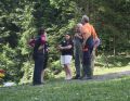 Im Gespräch mit Vertretern der Kolpingsfamilie Scheidegg