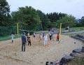 Auch das Beach-Volleyball-Feld erfreut sich großer Beliebtheit